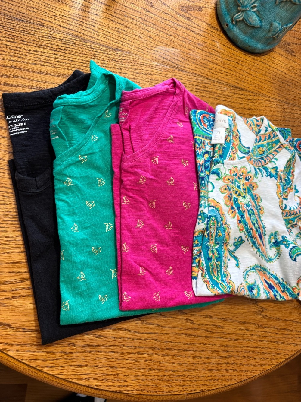 Chicos blouse Lot of 4 size small Chicos 0